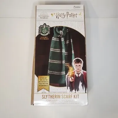 Buy Harry Potter Slytherin Scarf Kit - Wizarding World Brand - New • 15£