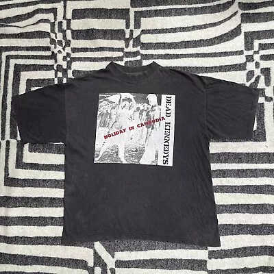 Buy Vintage Early 90s Dead Kennedys Holiday In Cambodia Band T Shirt JTs Punk Rock • 500£