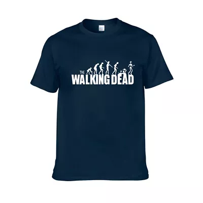 Buy Walking Dead The Men Women Short Sleeve Cotton Casual T Shirt Tops T-shirt Tee • 7.27£
