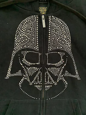 Buy Star Wars Darth Vader Hoodie Men’s Small Marc Ecko Cut & Sew Full Zip Lined • 18.85£