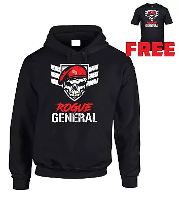 Buy Bullet Club Bad Luck Fale Rogue General Wrestler Hoodie Hood Sweatshirt+free Tee • 26.99£