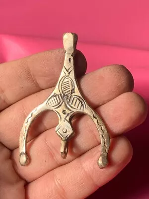 Buy Extremely Ancient Solid Silver Antique Amulet Viking Rare Heavy Authentic • 33.15£
