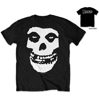Buy Misfits 'Classic Fiend Skull' Black T Shirt - NEW • 15.49£