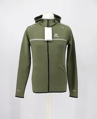 Buy Montirex Trek Fleece Jacket Mens Dark Green Track Top Hoodie Rrp £60 Ad • 31.81£