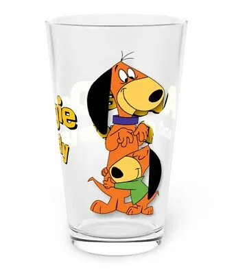 Buy Auggie Doggie & Doggie Daddy Pint Glass, 16oz - Hanna-Barbera Cartoon - Retro • 21.73£