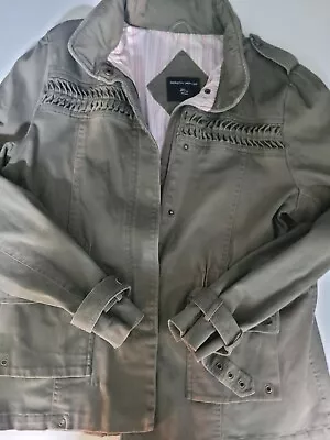 Buy Womens Dorothy Perkins Army Style Jacket Khaki Uk20 • 13.80£