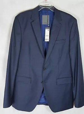 Buy Mens S.oliver Firenze Regular Fit Suit Jacket Blue Eu 98 Uk 40l 59m1 • 47.99£