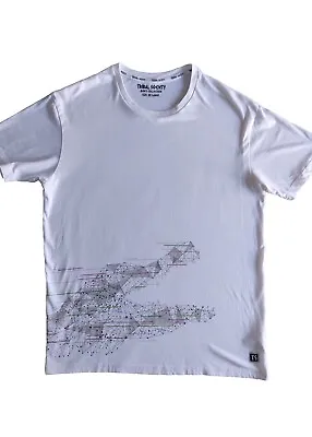 Buy Tribal Society Men's T-Shirt Size XXL White Print VGC • 10£