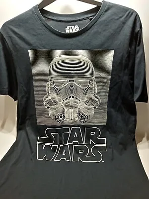 Buy Star Wars Stormtrooper T Shirt Black Large NEXT • 9.95£