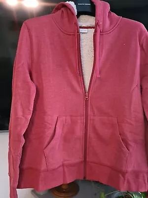 Buy AE Ladies Sherpa-Linned Hooded Fleece Jacket Size Midium • 21.50£