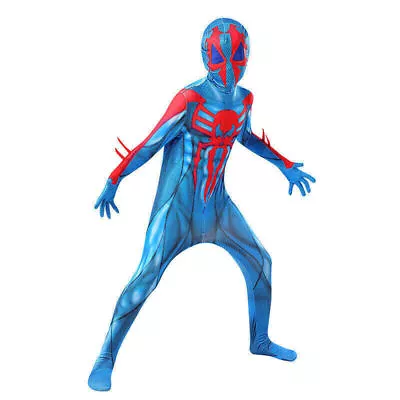 Buy Spiderman Child Cosplay Jumpsuit Halloween Carnival Party Clothes Fancy Dress Up • 15.74£