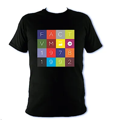Buy T Shirt - Factory Records - 1978 - 1992 • 24£