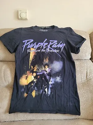 Buy Retro Prince Purple Rain T Shirt - Missguided Size Small • 9.49£