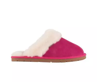 Buy LAMO Womens Slippers Ladies Scuff Standard Fit 2 Colours UK Sizes 3 To 9 Slip On • 15.99£