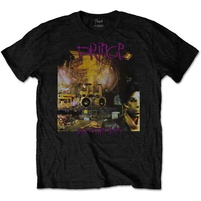 Buy Prince Sign O The Times Black T-Shirt  OFFICIAL • 15.19£
