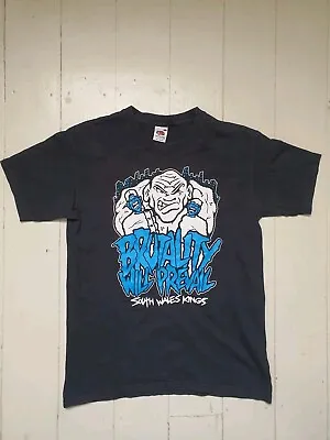 Buy Brutality Will Prevail T-Shirt - Black - Size Small - UKHC • 8£