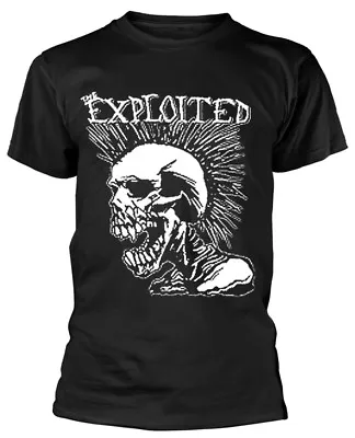 Buy The Exploited Mohican Skull T-Shirt OFFICIAL • 16.59£