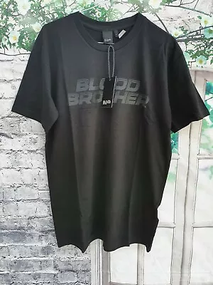 Buy Blood Brother Obsydian Printed T-shirt Black Printed Chest Mens Size XL. Bnwt • 14.99£
