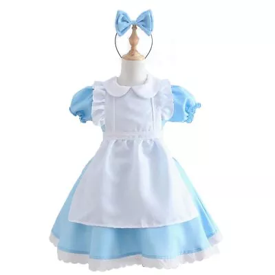 Buy [TYHTYM] Alice Clothes Children's Alice In Wonderland Costume (Alice Dre... • 44.27£