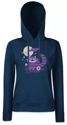 Buy Cheshire Cat Women Hoodie Sweatshirt Alice In Adventures Cats Wonderland Fun • 40.79£