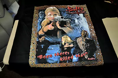 Buy NEW VTG 2001 Buffy The Vampire Slayer T-Shirt L BEEN THERE KILLED THAT RARE !! • 119.99£