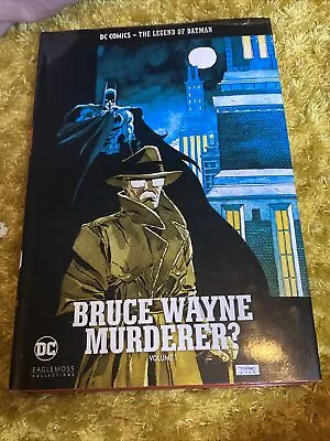 Buy DC Comics - Bruce Wayne Murderer - 2018 - RARE The Legend Of Batman Volume 1 • 9.99£