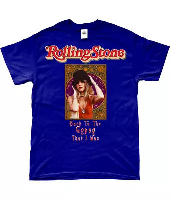 Buy Fleetwood Mac T Shirt Retro Style 80s Vinyl Stevie Nicks Gypsy Lyrics Unisex Siz • 19.50£