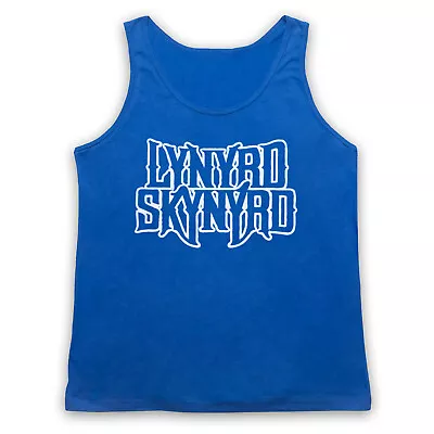 Buy Lynyrd Skynyrd Logo Unofficial Southern Rock Band Gods Adults Vest Tank Top • 18.99£