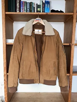 Buy Serge Pariente Leather Jacket Mens L Slim Fit • 150£