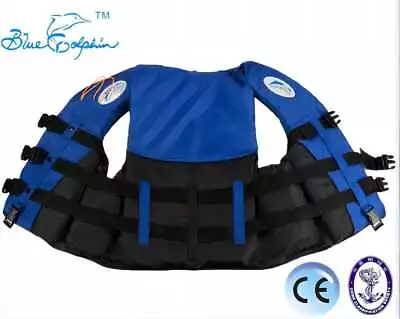 Buy Adult Life Jacket Kayak Buoyancy Aid Vest Sailing Boating Adjustable Jacket • 45.14£