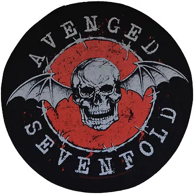 Buy Avenged Sevenfold - Distressed Skull Backpatch Rückenaufnäher - Official Merch • 12.05£