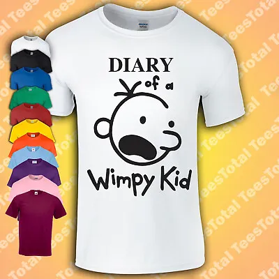 Buy Diary Of A Wimpy Kid T-Shirt - World Book Day - Costume Kids - PERSONALISED • 12.99£