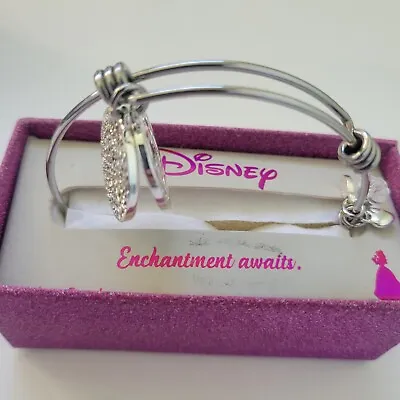 Buy Disney Enchantment Awaits Beauty And The Beast Rose Charm Bracelet • 17.36£