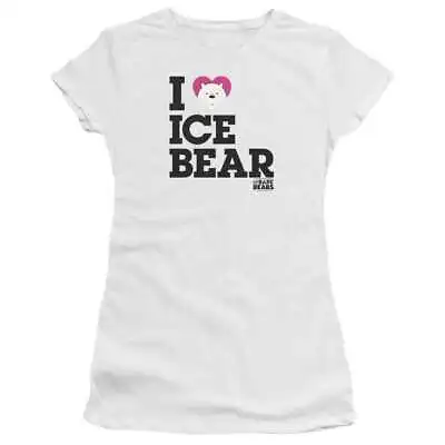 Buy We Bare Bears Heart Ice Bear Juniors T-Shirt • 30.31£