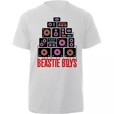 Buy Beastie Boys Tape White Small Unisex T-Shirt Official  NEW • 16.99£