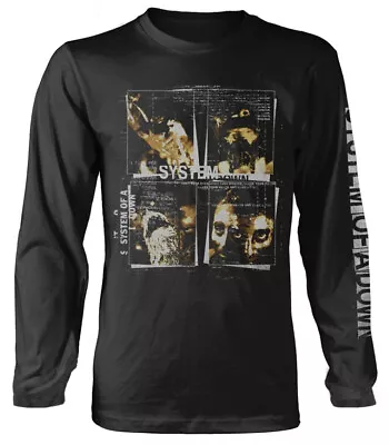 Buy System Of A Down Face Boxes Black Long Sleeve Shirt OFFICIAL • 28.69£