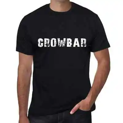 Buy Men's Graphic T-Shirt Crowbar Eco-Friendly Limited Edition Short Sleeve • 22.79£