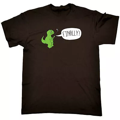 Buy Trex Finally Selfie Dinosaur - Mens Funny Novelty Shirts T Shirt T-Shirt Tshirts • 12.95£