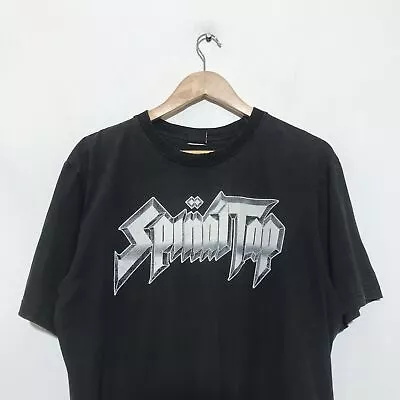 Buy Vintage 00s Black Spinal Tap Band Graphic T Shirt - Large • 35£