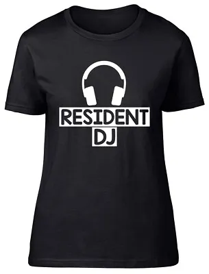 Buy Resident DJ Womens Ladies Short Sleeve Tee T-Shirt • 8.99£