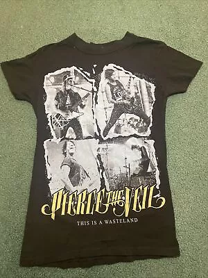 Buy Pierce The Veil This Is A Wasteland Band T-Shirt Junior Medium~7A • 14.47£
