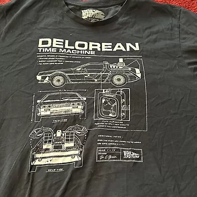 Buy Back To The Future Delorean XXL T-shirt • 2£
