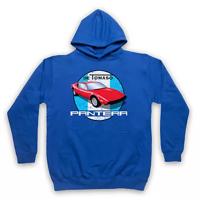 Buy De Tomaso Pantera Italian Classic Muscle Sports Car Unisex Adults Hoodie • 27.99£