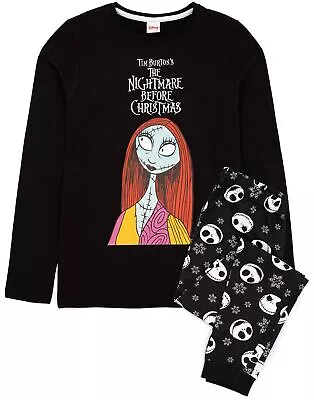 Buy Disney The Nightmare Before Christmas Long Sleeve Long Leg Pyjama Set (Womens) • 24.99£