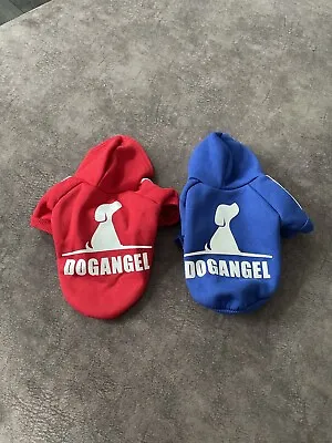 Buy 3x  Dog Angel Hoodie X-Small XS For Toy/Small Dog Puppy Red Blue Grey • 15£