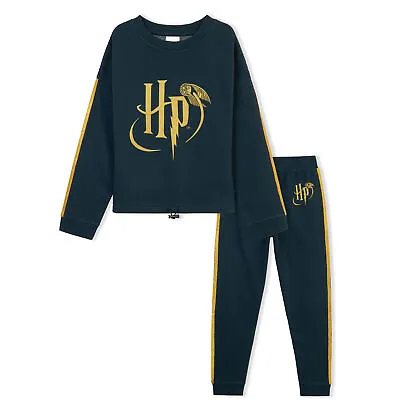 Buy Harry Potter Girls Tracksuit, Sweatshirt And Joggers Set For Kids And Teens • 18.49£