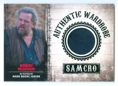 Buy Mark Boone  Bobby Munson Wardrobe Card #m07  Sons Of Anarchy Seasons 1-3 • 14.20£