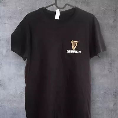 Buy GUINNESS T Shirt Black Size S Small Sols-Epic 100% Organic Cotton • 7.99£