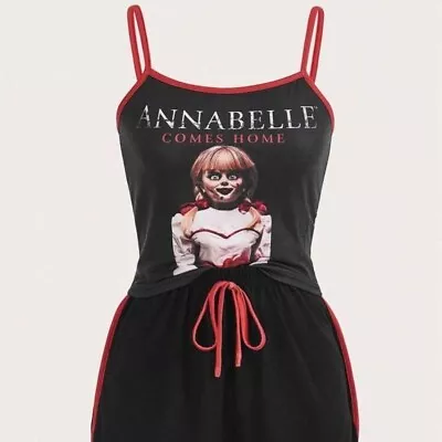Buy SHEIN X Romwe Annabelle Gothic Pyjamas Size Small Horror Punk Emo The Conjuring • 8.99£