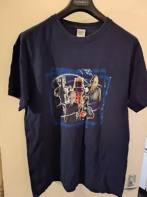 Buy DOCTOR WHO EXPERIENCE Sci-fi Cybermen Uk Large T Shirt BBC Cardiff Bay • 7.99£